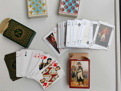 Sets alter spielkarten - 4,