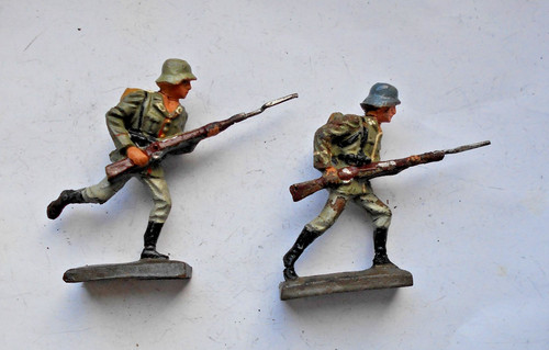Soldaten angriff lineol - soldaten, im