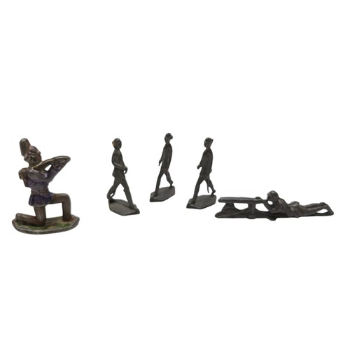 Alte militärfiguren aus zinn - militärfiguren,