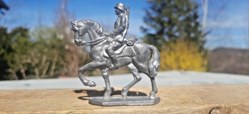 Uralt blei zinn figur - figur, soldat
