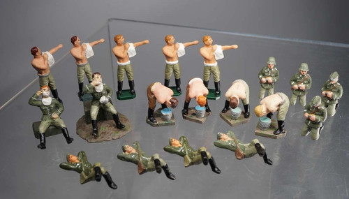 Metallguss soldaten wüsolin - soldaten,